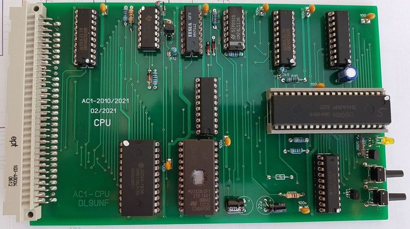 CPU-Karte Best&uuml;ckungsseite