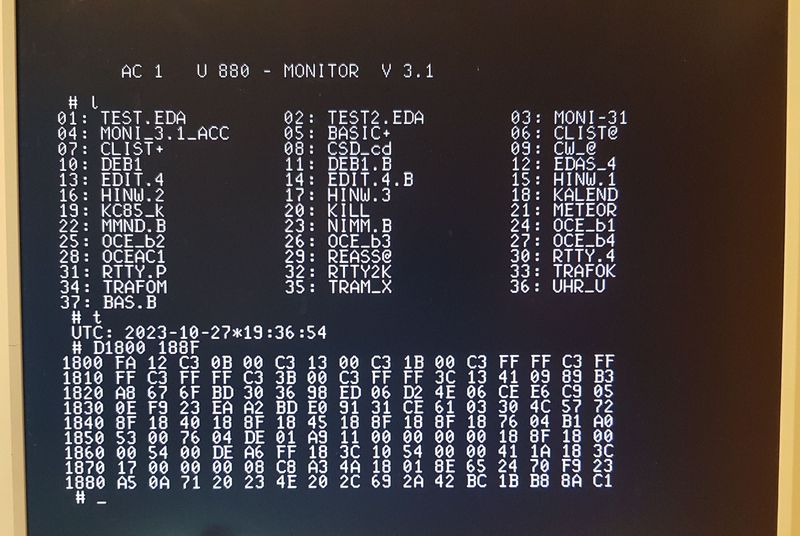 der erweiterte MONITOR